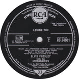 Elvis Presley : Loving You (10", Album)