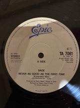 Sade : Never As Good As The First Time (Extended Mix) (12", Single)