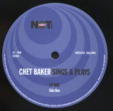 Chet Baker : Sings & Plays (2xLP, Comp, 180)