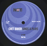 Chet Baker : Sings & Plays (2xLP, Comp, 180)