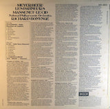 Giacomo Meyerbeer, Jules Massenet / National Philharmonic Orchestra, Richard Bonynge : Les Patineurs - Le Cid (LP, Album)
