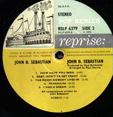 John B. Sebastian* : John B. Sebastian (LP, Album, Gat)