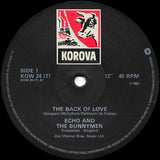 Echo And The Bunnymen* : The Back Of Love (12", Single)