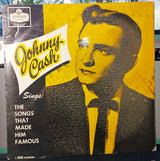 Johnny Cash : Sings The Songs That Made Him Famous (LP, RP, M/T)