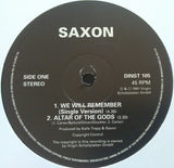 Saxon : We Will Remember (12", Single)