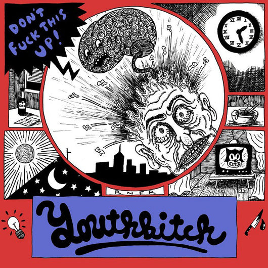 Youthbitch : Don't Fuck This Up (LP, Album, Yel)