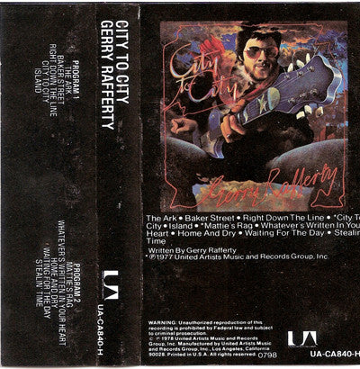 Gerry Rafferty : City To City (Cass, Album)