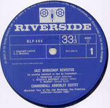 Cannonball Adderley Sextet : Jazz Workshop Revisited (LP, Album, Mono)