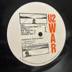 U2 : War (LP, Album, Gat)