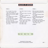 Self-Aid* : Make It Work (7", Single)