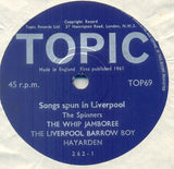 The Liverpool Spinners* : Songs Spun In Liverpool (7", EP)