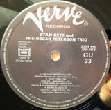 Stan Getz And The Oscar Peterson Trio : Stan Getz And The Oscar Peterson Trio (LP, Album, Mono, RE)