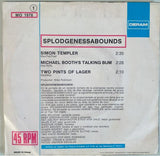 Splodgenessabounds : Simon Templer (7", Promo)