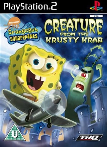 Spongebob Squarepants Creature from the Krusty Krab - Ps2