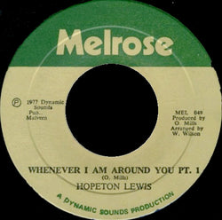 Hopeton Lewis : Whenever I Am Around You (7