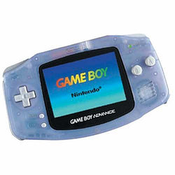 Game Boy Advance Console (Glacier / Clear Blue)