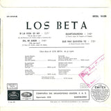Los Beta : Si La Vida Es Asi / Oh, Mi Amor / Guantanamera / Que Mas Quisiera Yo (7", EP)