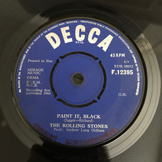 The Rolling Stones : Paint It, Black (7