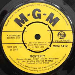 Eric Burdon & The Animals : Monterey / Anything (7