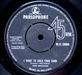 The Beatles : I Want To Hold Your Hand (7", Single)