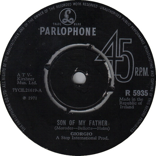 Giorgio Moroder : Son Of My Father (7