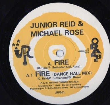 Junior Reid & Michael Rose : Fire  (12