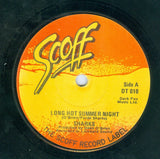The Sharks (10) : Long Hot Summer Night (7")