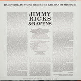 Jimmy Ricks (2) & The Ravens (2) : Daddy Rollin' Stone Meets The Bad Man Of Missouri (LP, Comp)