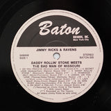 Jimmy Ricks (2) & The Ravens (2) : Daddy Rollin' Stone Meets The Bad Man Of Missouri (LP, Comp)