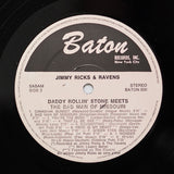 Jimmy Ricks (2) & The Ravens (2) : Daddy Rollin' Stone Meets The Bad Man Of Missouri (LP, Comp)