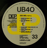 UB40 : Labour Of Love (LP, Album)