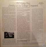 Bill Evans Trio* Featuring Scott La Faro* : Sunday At The Village Vanguard (LP, Album, Mono, RE)