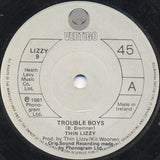 Thin Lizzy : Trouble Boys (7", Single)