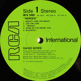 David Bowie : "Heroes" (LP, Album, RE, EMI)
