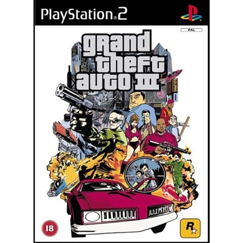 Grand Theft Auto (GTA) 3 - PS2