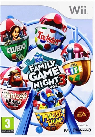 Hasbro Family Game Night Vol. 3 - Wii
