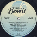 David Bowie : The Best Of Bowie (LP, Comp)