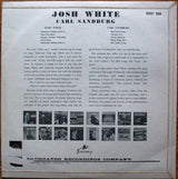Josh White And Carl Sandburg : Josh White And Carl Sandburg (LP)