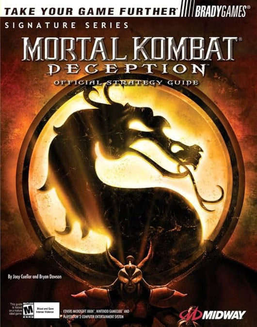Mortal Kombat Deception Bradygames Strategy Guide