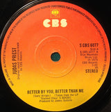 Judas Priest : Better By You, Better Than Me (7")