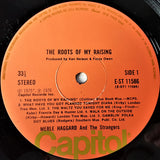 Merle Haggard And The Strangers (5) : The Roots Of My Raising (LP, Album)