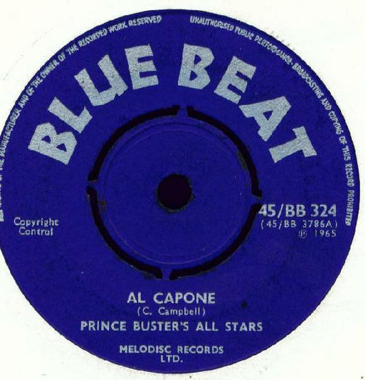Prince Buster's All Stars : Al Capone (7