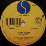 Madonna : Hanky Panky (7", Single)