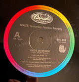 Maze Featuring Frankie Beverly : Back In Stride (12")