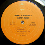 Charlie Daniels : Uneasy Rider (LP, Album, Ter)