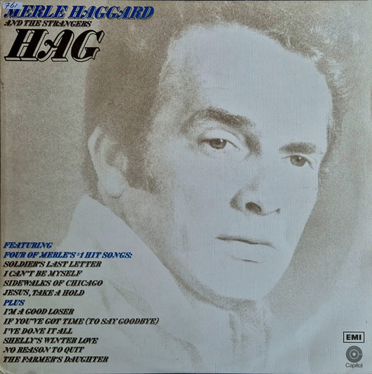 Merle Haggard And The Strangers (5) : Hag (LP, Album)