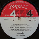 Paco Peña : Fabulous Flamenco (LP)