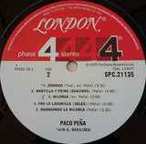 Paco Peña : Fabulous Flamenco (LP)