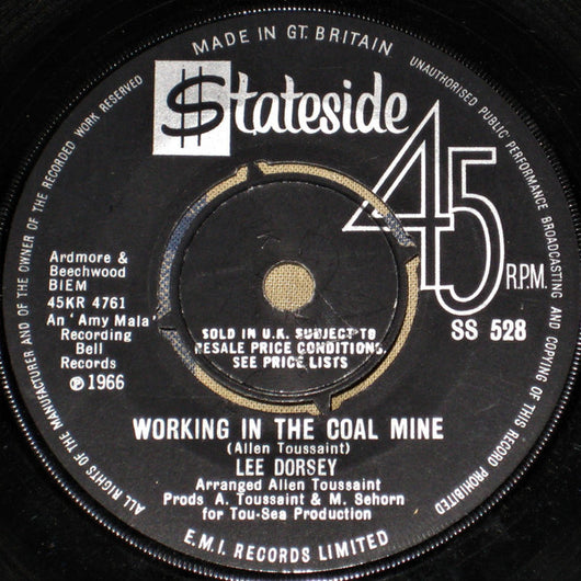 Lee Dorsey : Working In The Coal Mine (7