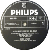 Billy Taylor : David Frost Presents OK Billy (LP)